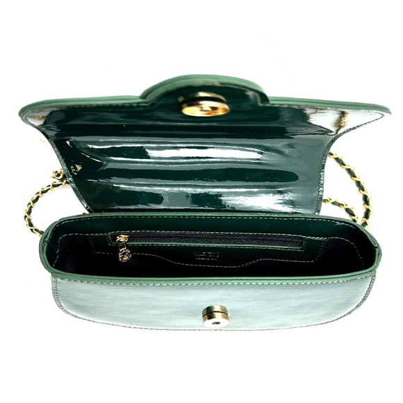 Valentino Orlandi Clutch & Evening Bag Forrest Green - Picture 3 of 5